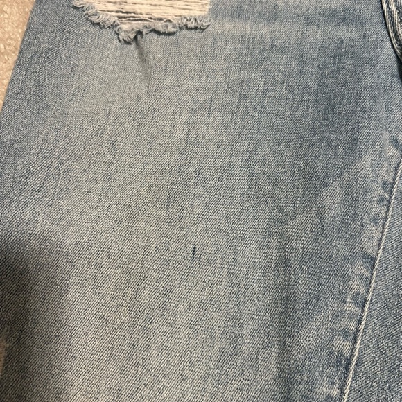Abercrombie & Fitch Light Blue Distressed Skinny Jeans - Picture 3 of 4